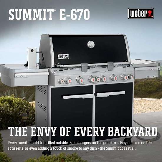Weber 7471001 Summit E-670 6-Burner Weber 7471001 Summit E-670 6-Burner