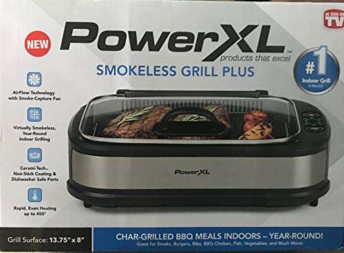 Power XL Smokeless Grill Plus Power XL Smokeless Grill Plus