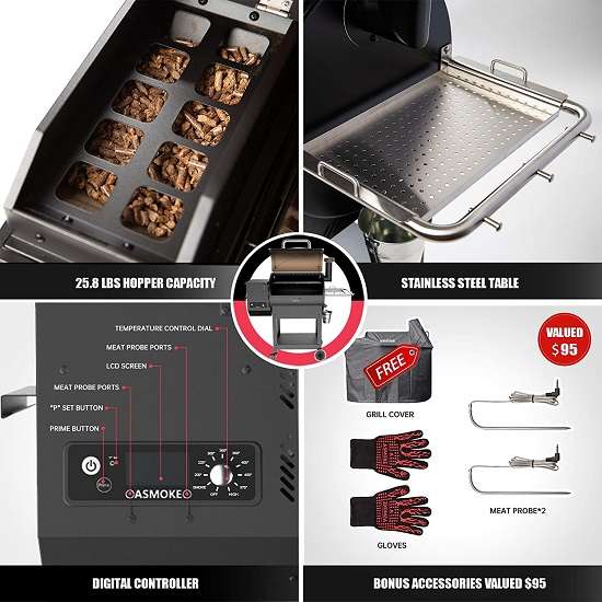 Asmoke AS660N Pellet Grill Review