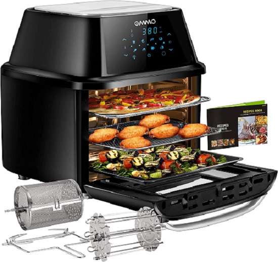OMMO 17-Quart Air Fryer Toaster Oven Combo OMMO 17-Quart Air Fryer Toaster Oven Combo
