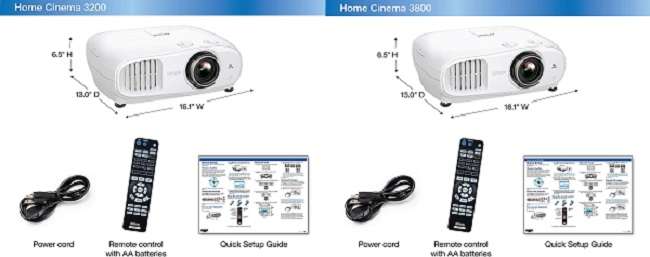 What Are The Differences Between Epson 3200 vs 3800 Projector What Are The Differences Between Epson 3200 vs 3800 Projector