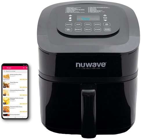 Best Air Fryer Under $200 - NuWAVE BRIO 7.25-Quart Digital Air Fryer Best Air Fryer Under $200 - NuWAVE BRIO 7.25-Quart Digital Air Fryer