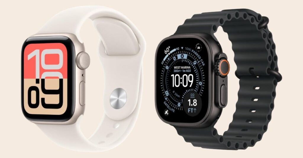 Apple Watch SE vs Ultra Apple Watch SE vs Ultra