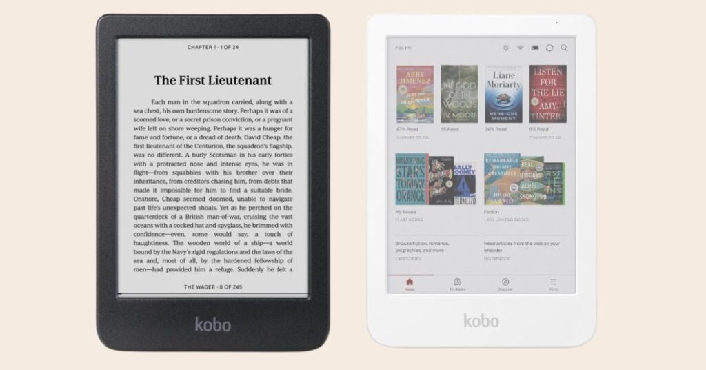 Kobo Clara BW vs Colour Kobo Clara BW vs Colour