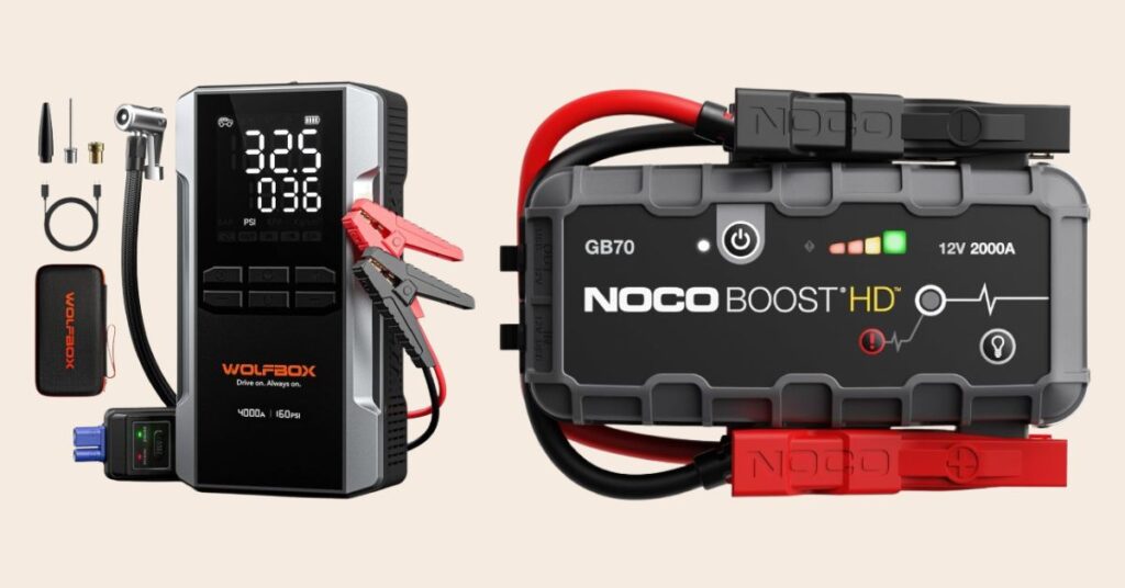 Wolfbox vs NOCO Jump Starter Wolfbox vs NOCO Jump Starter